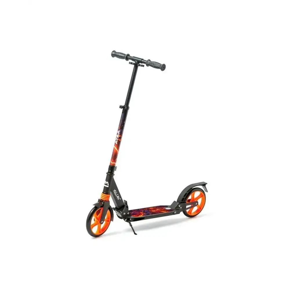 ATAA Patinete Vulcan, Patinete Plegable y Ajustable en Altura con Grandes Ruedas de 20 cm, Correa de Transporte y suspensiones traseras y Delanteras