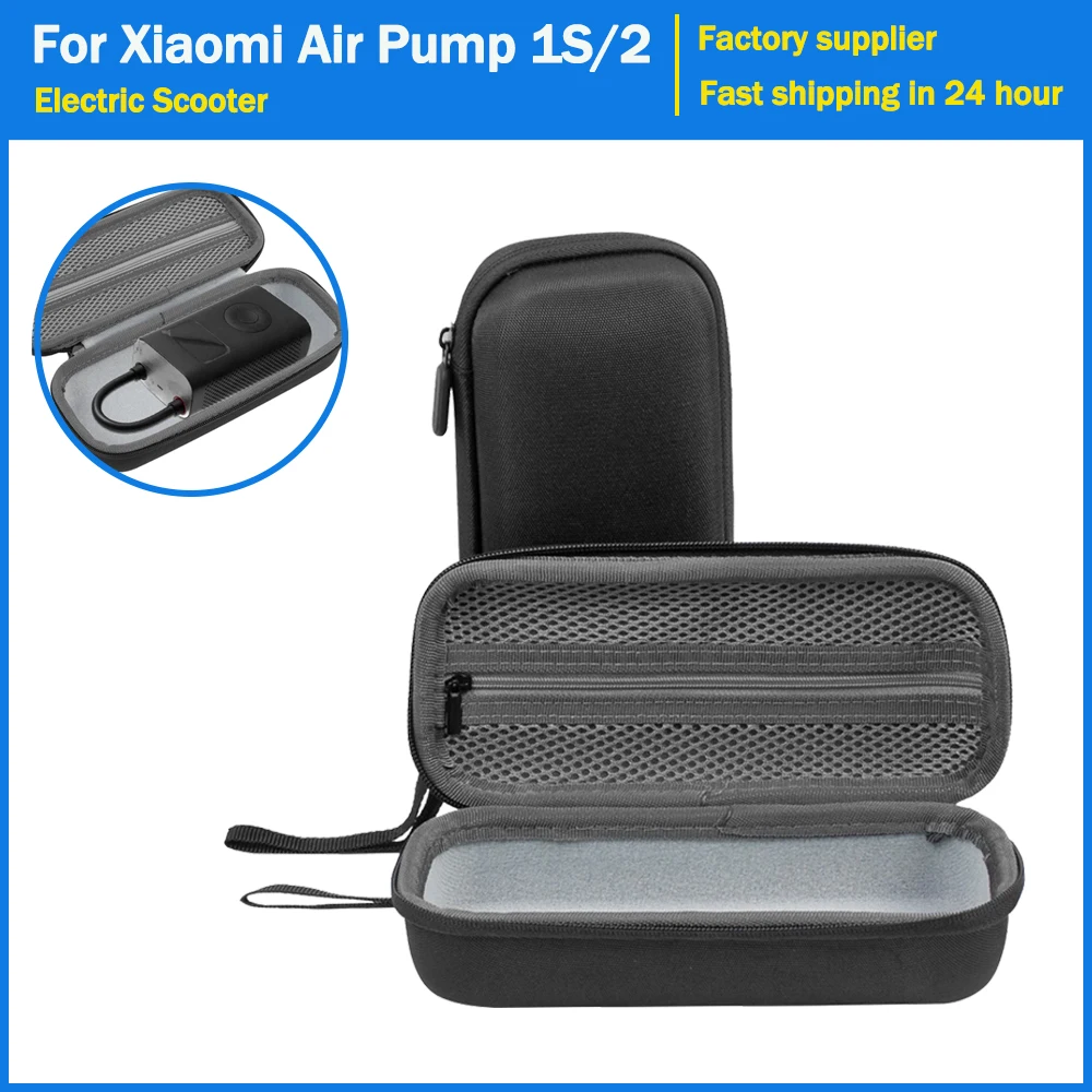 Air Pump Storage Bag for Xiaomi 2 Car Inflator 1S Electric High-pressure Air Pump Portable Protective Box Treasure Hard EVA Case