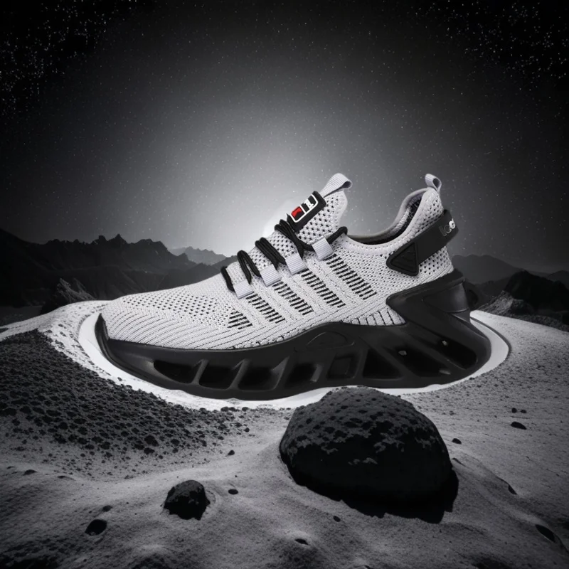 

Men's Running Shoes, Non-Slip Sports Shoes, Youth Outdoor Shoes, Lightweight Shock-Absorbing Mesh Men's Shoes