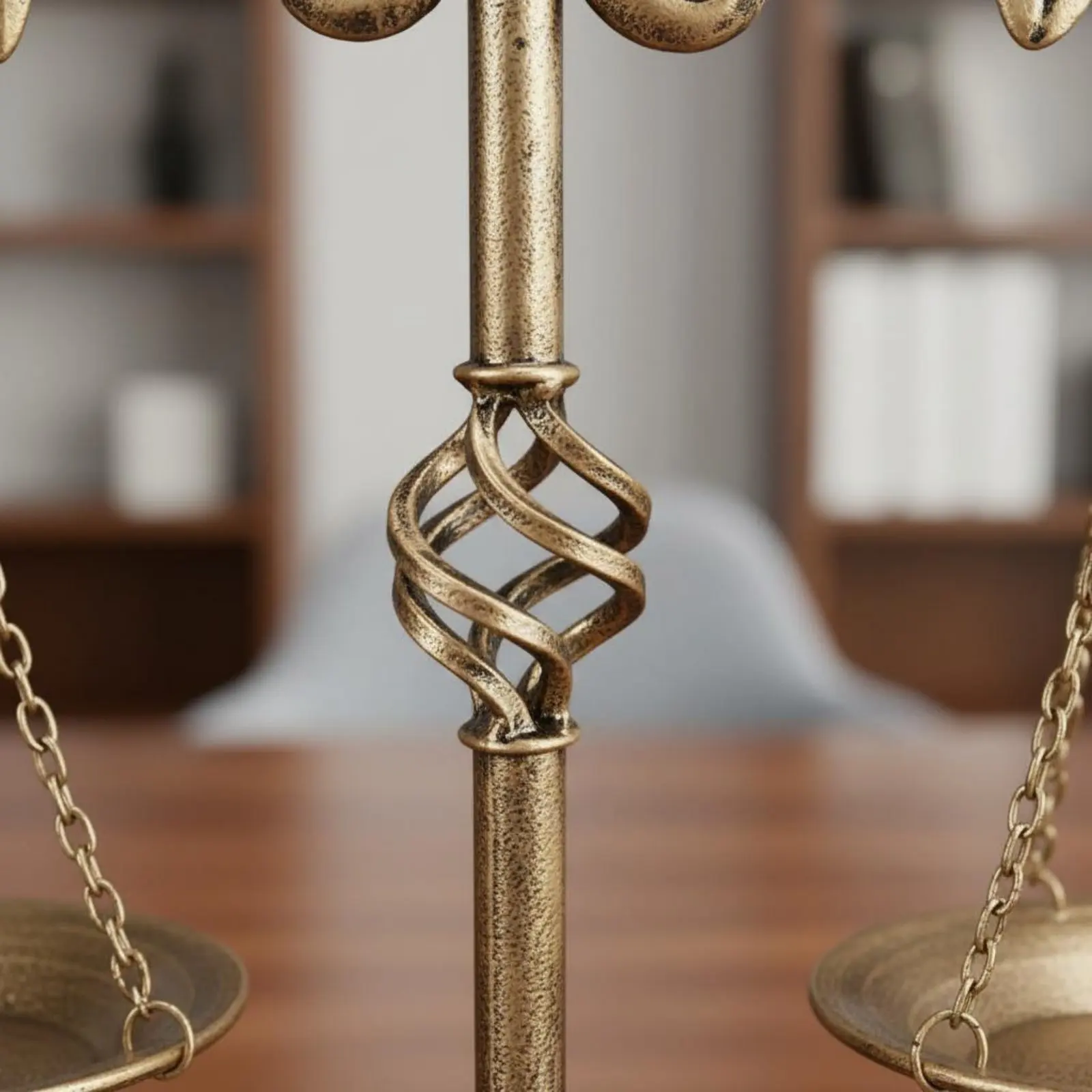 Decorative Balance of Fairness Centerpiece Balance of Fairness Sculpture Decorative Balance Scale Versatile Vintage Balance