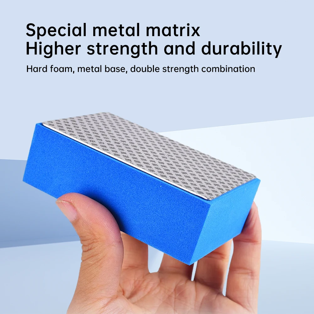 Neue Diamant Hand Polieren Pads Fliesen Glas Schleif Schleifen Block Pad Stein Marmor Keramik Schleif Schleif Disc Polierer Werkzeuge