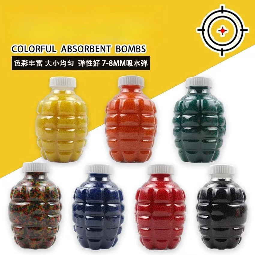 50000 pezzi di cristallo magico fango del terreno trasparente colorato giocattolo per bambini perline d'acqua fiori per bambini che creano palline di idrogel d'acqua