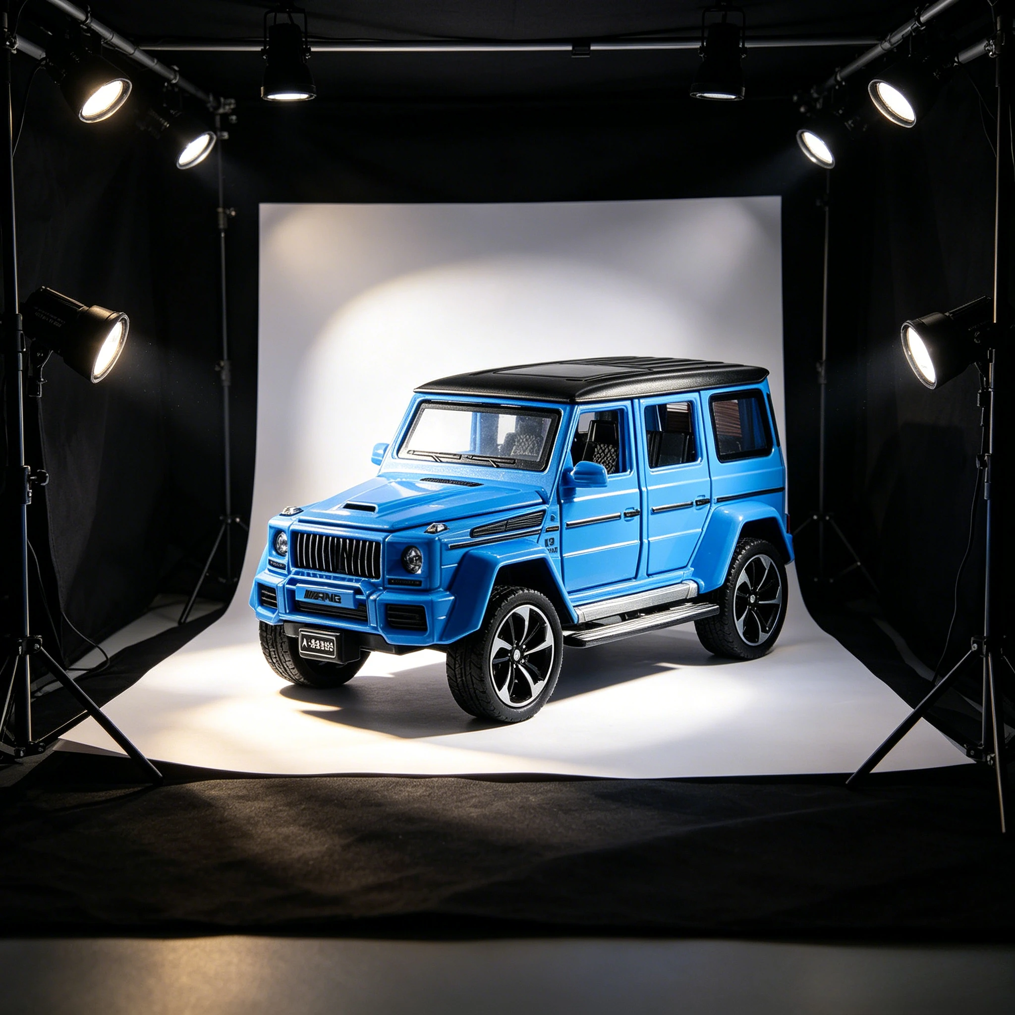 

1:32 G63 Off Road SUV Model Car Diecast Toy Vehicle Collection Sound & Light Miniature Car Toys For Kids