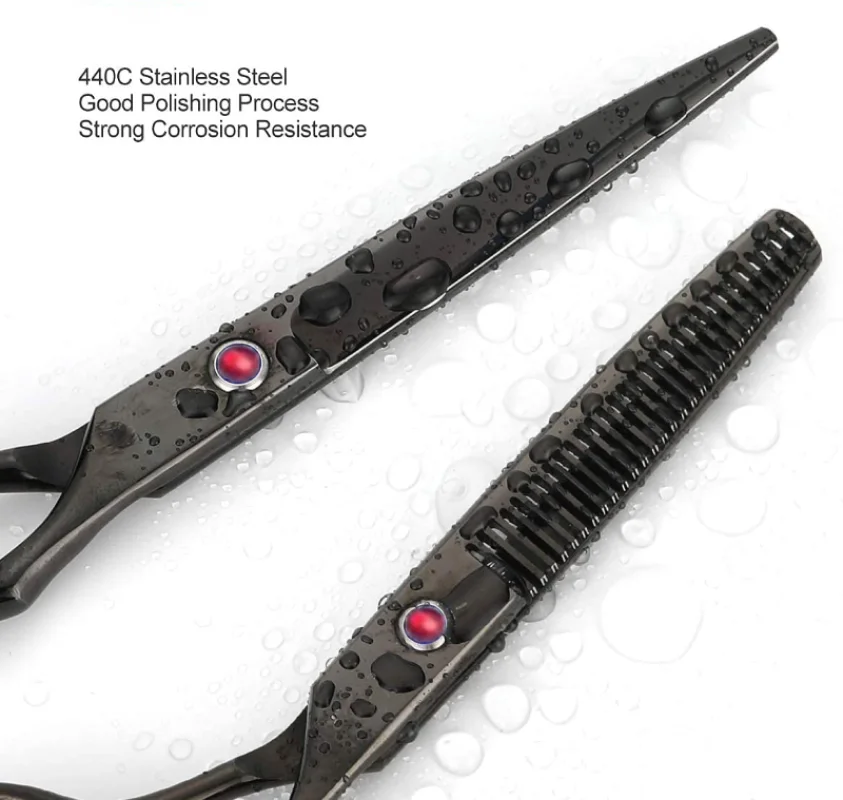 Professional hairdressing Scissors Set, Hair Cutting Thinning Shears With Hair Styling Accessories For Household Salon Barber