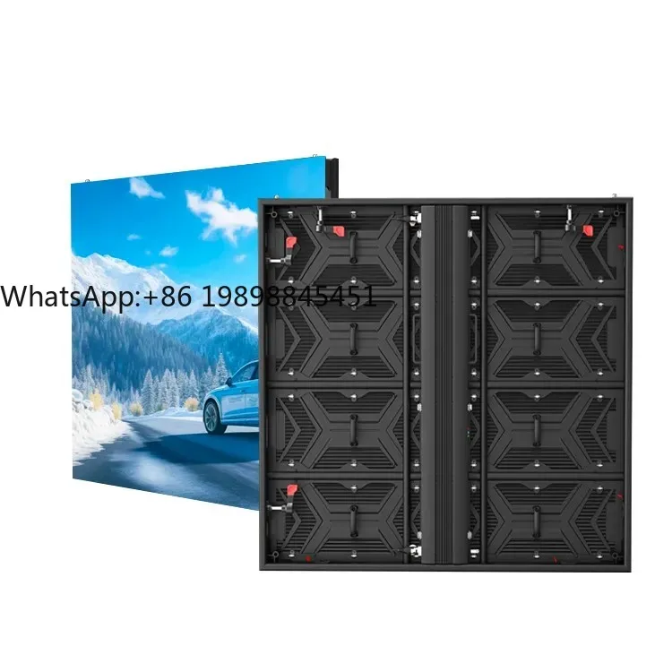 Outdoor Waterproof IP65 1000x1000mm High Definition RGB LED Screen Advertising Board Background LED Display Screen Billboard