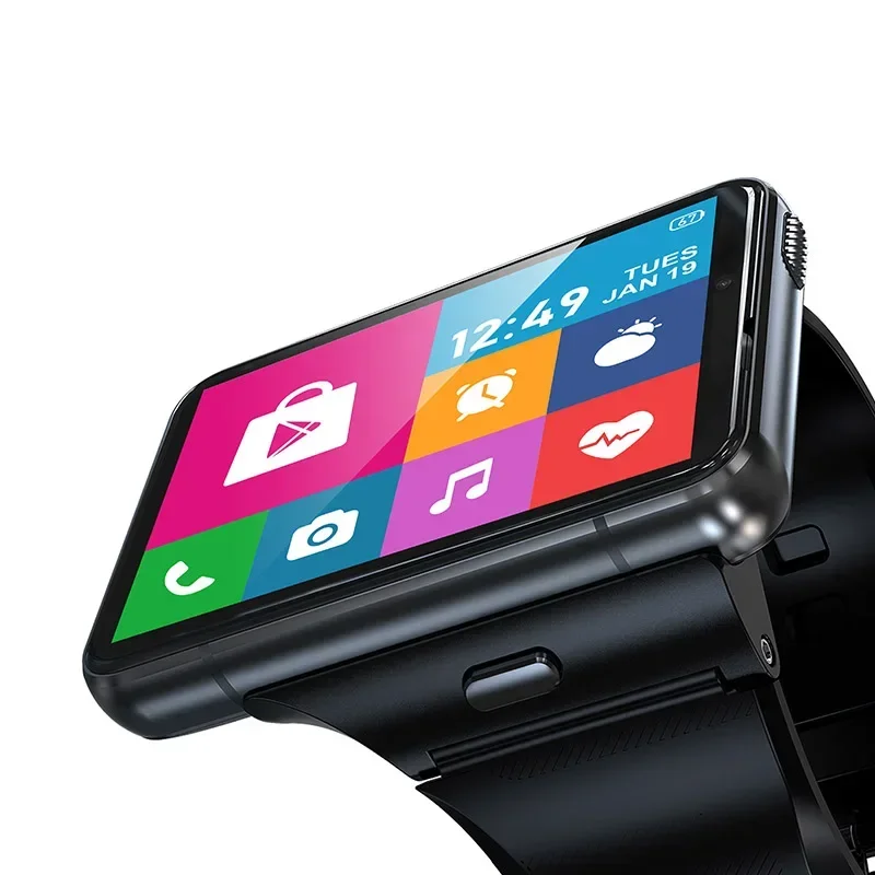 2.88 Inch Touch Screen WiFi Video Call 4G Lte Smartwatch DM200 4GB RAM 64GB ROM Android Smart Phone Watch