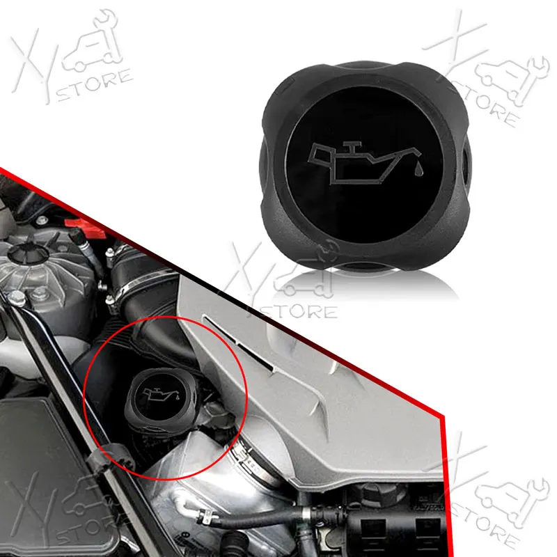 11127560482 Car Engine Oil Filler Cap  For BMW 1 3 5 6 7 Series E82 E88 E90 E91 E92 E93 328i 11127560482 HANSBET High Quality