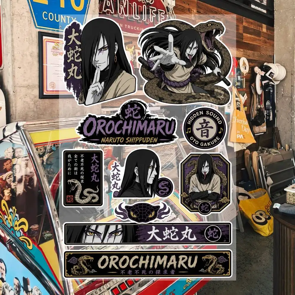 AnimeO-rochimaru Waterproof Vinyl Stickers for Car Motorcycle Bike Skateboard Laptop Bottle Phone