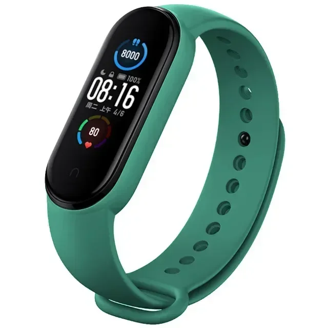 Uhrenarmband für Xiaomi Mi Band 7 6 5 4 3 Armband Silikon-Armband Handgelenksriemen MiBand 3/4 Band5 Band6 Smartwatch-Zubehör – Detail 8