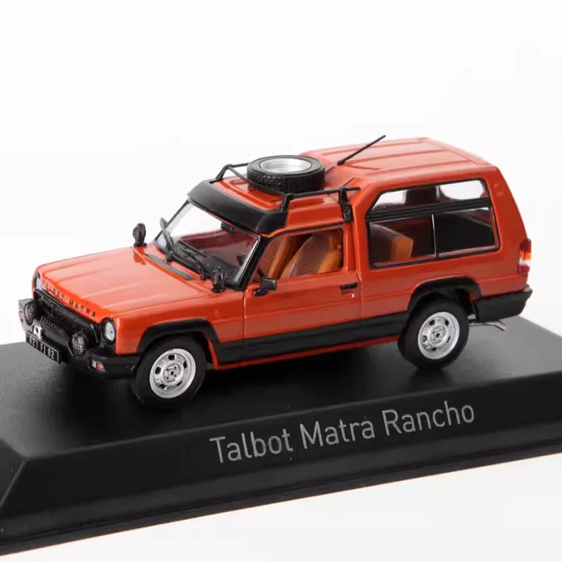 NOREV 1/43 Talbot Matra Rancho 1982 alloy car model Souvenir Classic Static Display Collectible Toy Gift