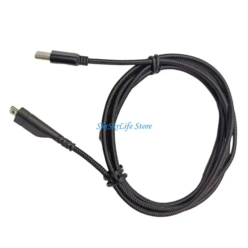 E65E Universal Type C Sound Wire 1.5m Nylons trenzado para auriculares ARCTIS3/5/7 Gaming