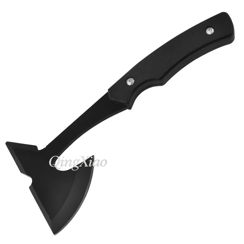 Outdoor Camping Multi Function Safe Hand Axe With Cutting Blade For Tree Cutting Field Survival Processing Tool