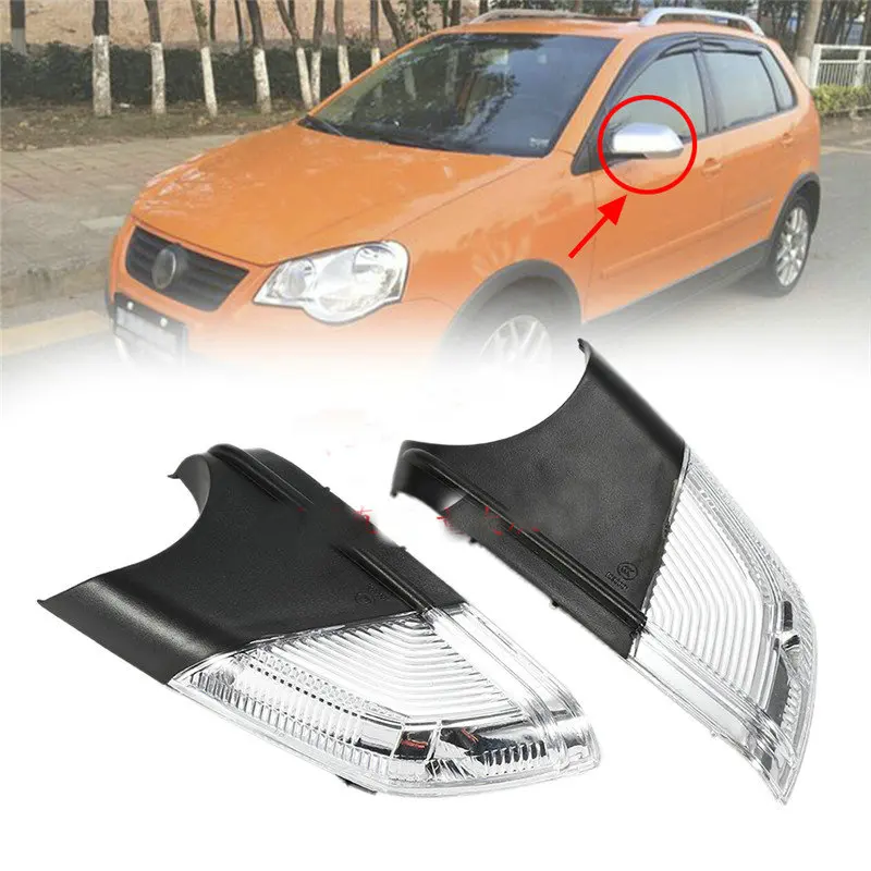 2pc For vw POLO 2005 2006 2007 2008 2009  Rear view mirror Turn signal Light  oem:1Z0949101C/1Z0949102C