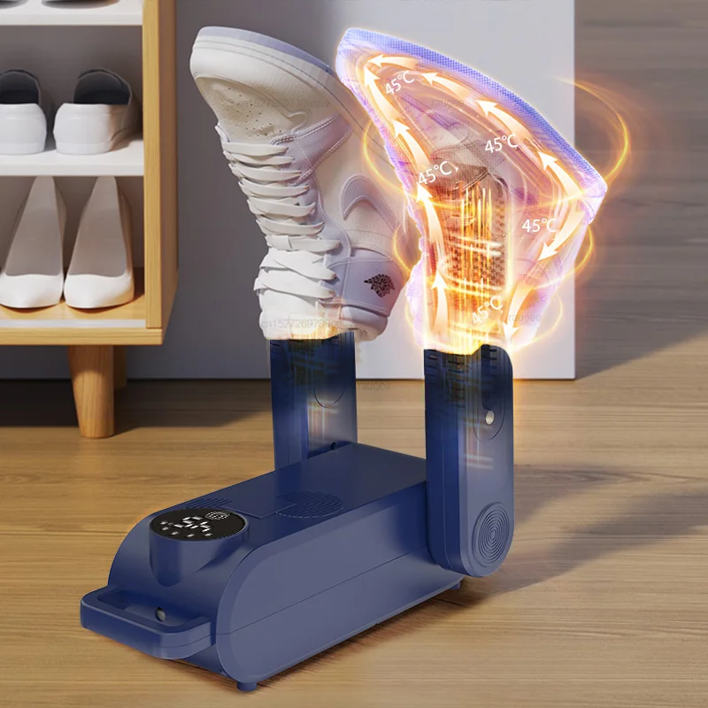 Sèche-chaussures électrique 220V, stérilisation UV, Machine de séchage de chaussures, bottes de Ski électriques pliables, baskets, pantoufles