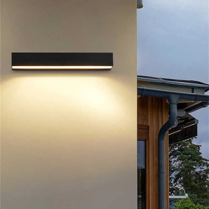 30W LED Outdoor Wall Light Waterproof Exterior Wall Lamps for Garden Balcony Door Head Light Fixture Garage Entrance Sconce