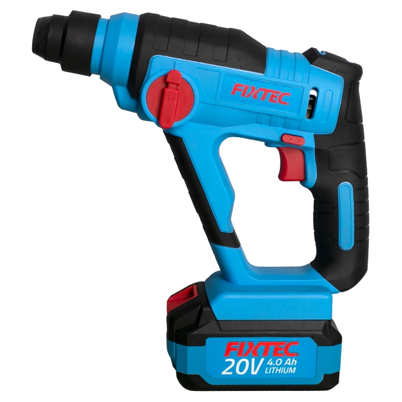 Power Hammer Drill 20V Portable Electric SDS Plus Cordless Breaker Demolition Jack Rotary Hammer With Lithium Battery