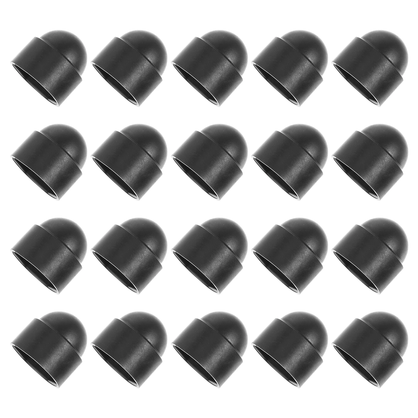 

20 Pcs Bolt Caps Hexagon Bolt Nut Caps Nut Protection Nylon Covers Screws Dome Waterproof Industrial Furniture Hardware