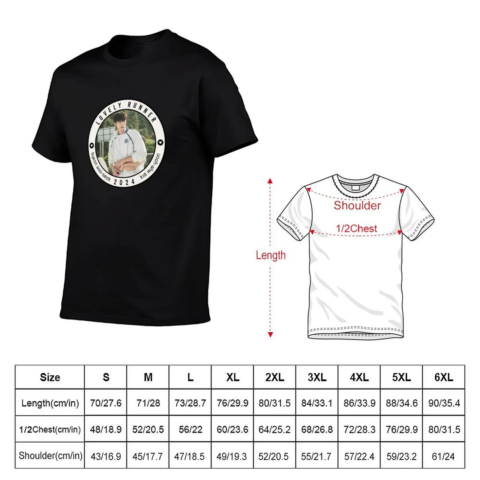 Lovely Runner, Kdrama (2024) T-Shirt blanks sublime cute tops essential t shirt mens graphic t-shirts pack