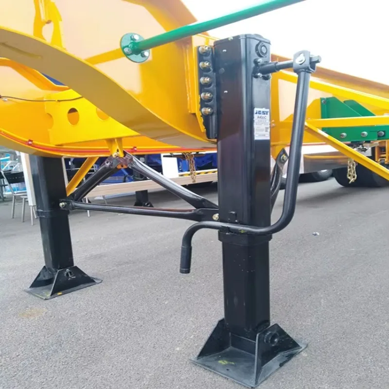 

New & Used 30T Inside Mount Landing Gear for Semi Trailer 14\" High-Speed Crank Trailer Suspension and Axle Parts