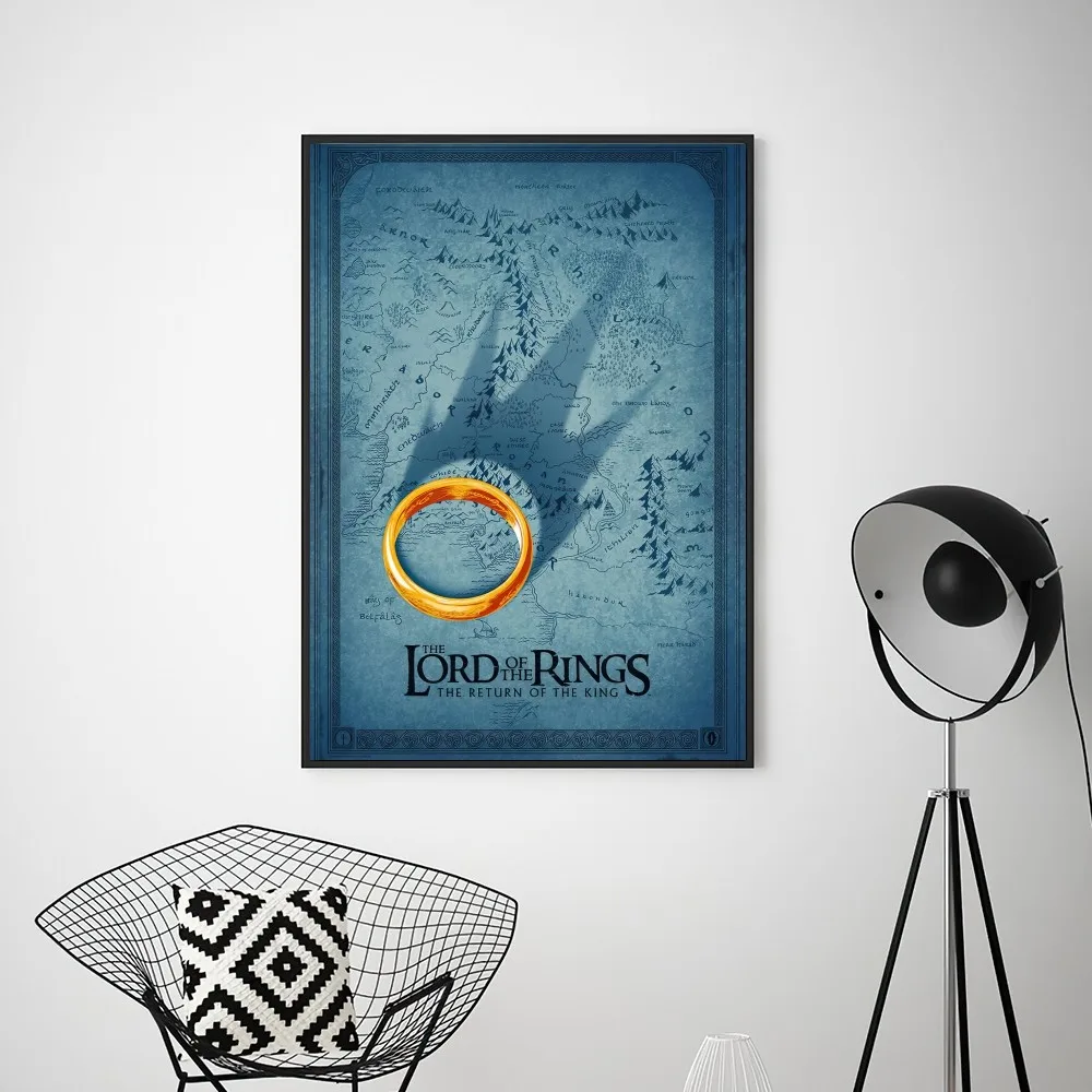 The L-lord the R-Rings FILM  Poster Prints Wall Pictures Living Room Home Decoration