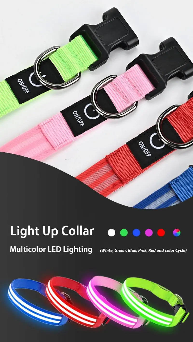 Thumbnail 2 - #21 New LED Puppy Collars Arrivals