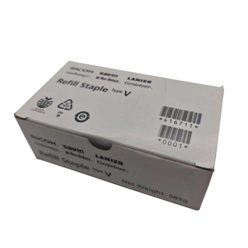 Original Type V Staples For Ricoh MP5100 MP5200 MP6502 MP6554 MP7503 MP8002 MP9003 Finisher Staples