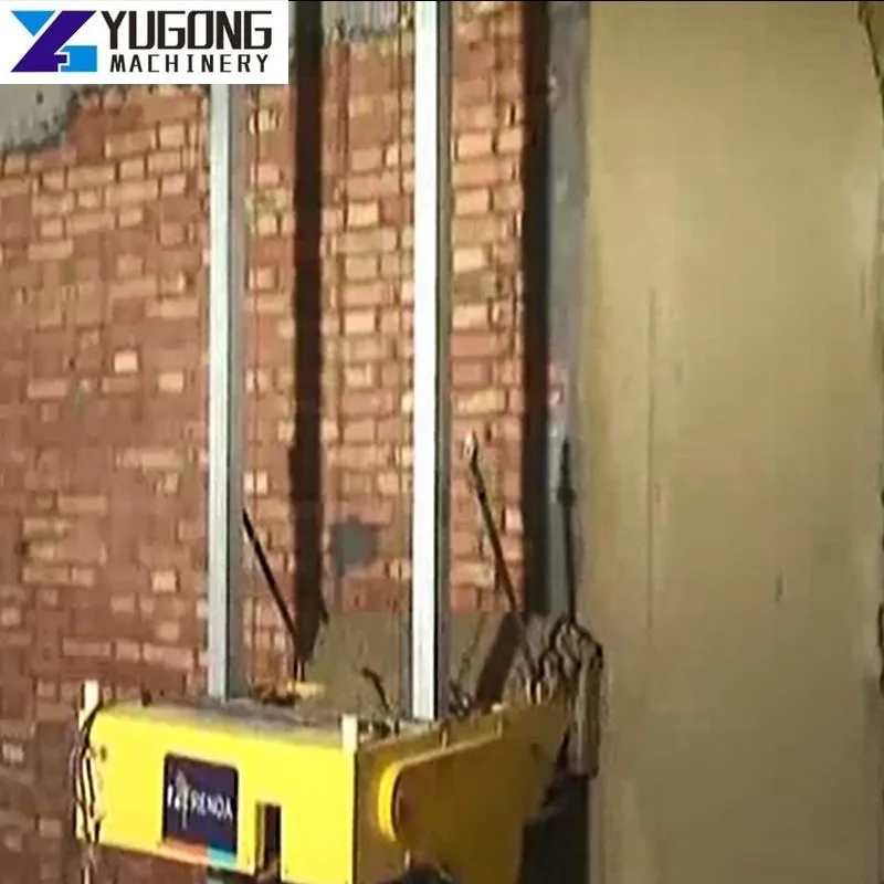 YG Automatic Plastering Wall Machine For Cement Wall Plaster Automatic Plastering Wall Plaster Rendering Render Machine