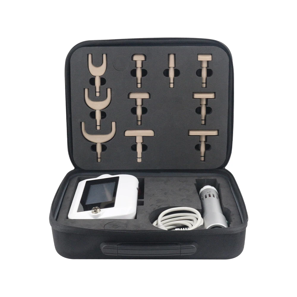 ไคโรแพรคติกนวดปืนเครื่องมือปรับ 1800N Power Therapy กระดูกสันหลังและเอวนวดหน้าจอสัมผัสนวด 2025 ล่าสุดรุ่น