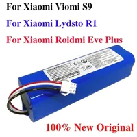 100% New Original For XiaoMi Viomi S9. For XiaoMi  Lydsto R1. For XiaoMi  Roidmi Eve Plus 14.4V lithium battery 4P2S 6800mAh