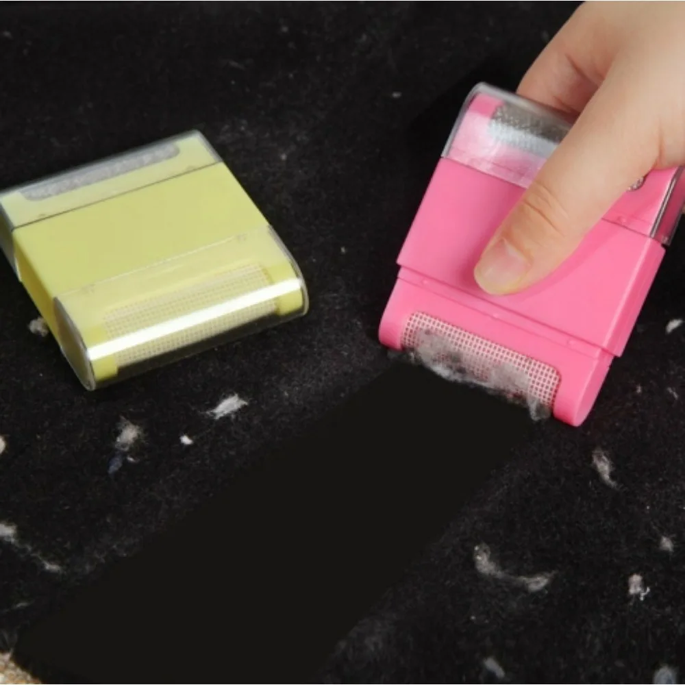 

Портативный мини-ролик для удаления ворса, ручной триммер для волос, тканевый свитер, бритва для ковров, одежды, бытовые инструменты для чистки белья