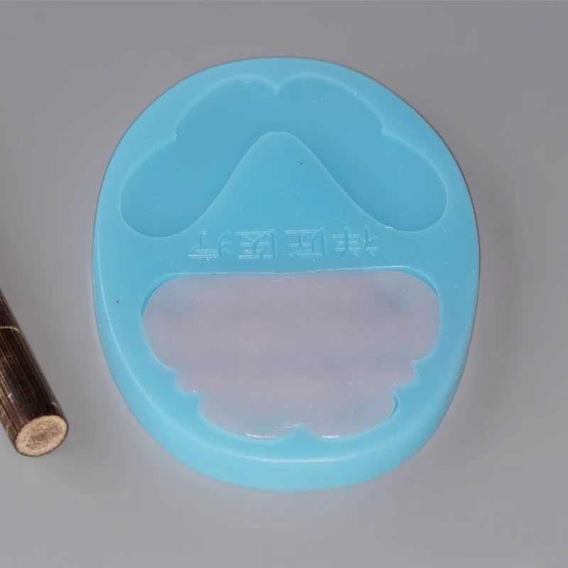 Full Denture Individual Tray Mold Oral Dental Absorbent Light-curing Model Temporary Base Silicone