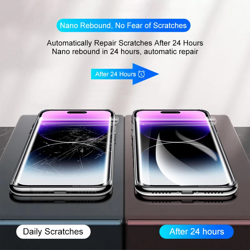 6in1 Hydrogel Film Voor Iphone 14Pro Max 2022 Camera Lens Protector Iphone14 Pro Max 14 Plus Ik Telefoon 14 Zachte bescherming Film