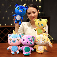 25CM Funnehed Plush Toy Its The Krew Merch Teddy Bear Cartoon Itsfunnehed Stuffed Animal Soft Plushie Dolls For Kids Children