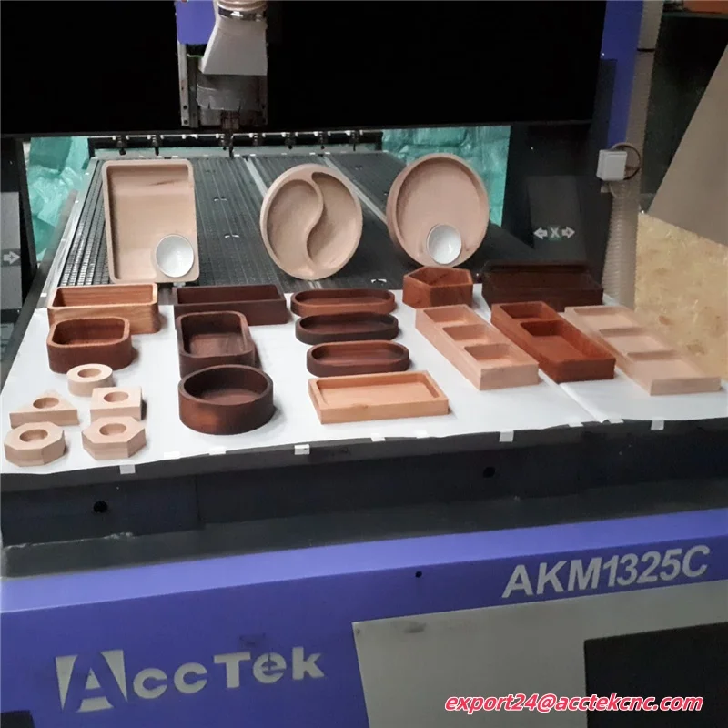 Wood CNC Router 3 Axis 4 Axis 1325 ATC Air-cooled Spindle Woodworking Milling Machinery for Kitchen Aluminium Foam Price
