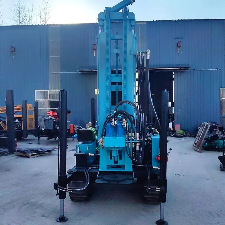

Customized 300m Deep Well Drilling Rig Hydraulic Diesel Rotary Drill Portable High Efficiency Water Well Driller