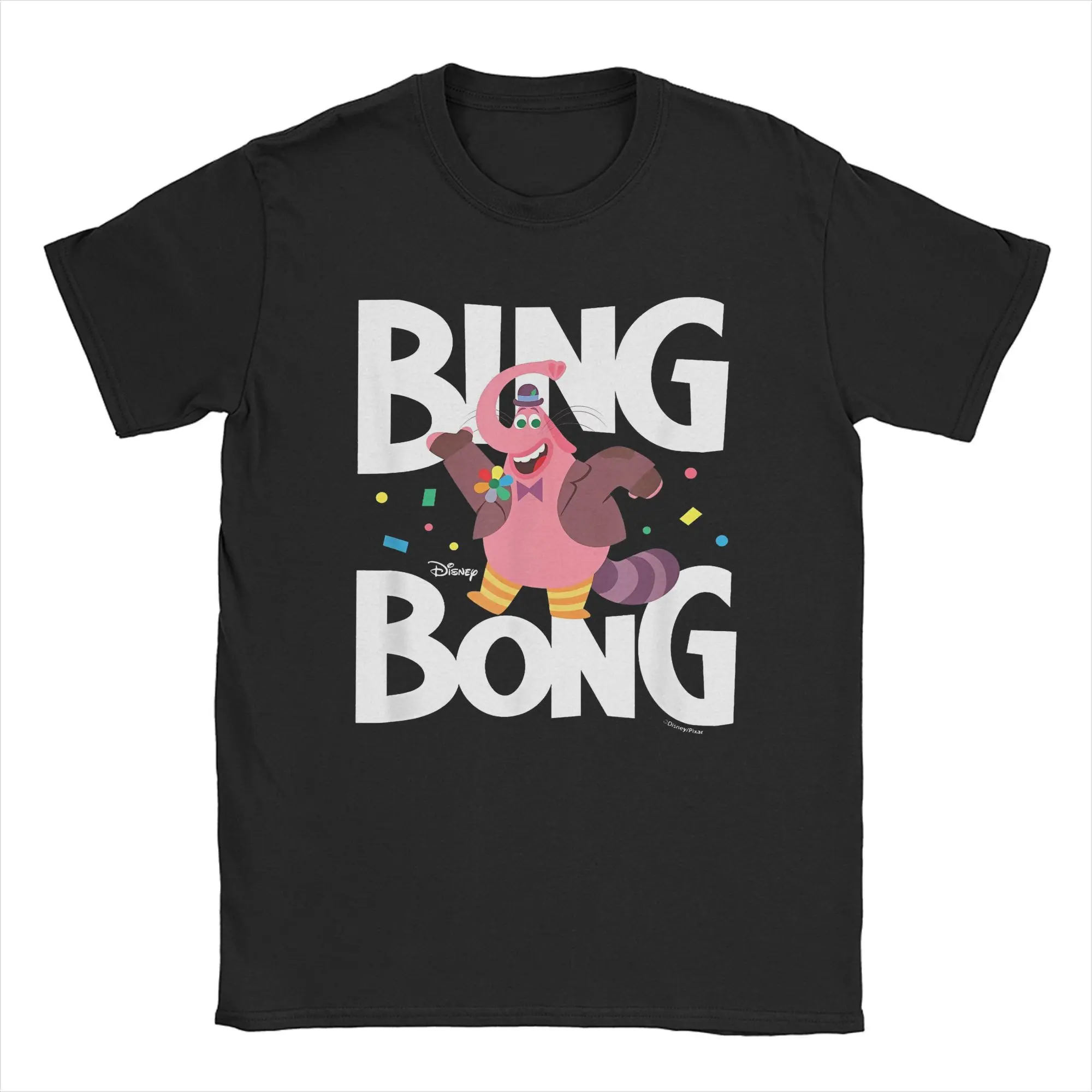 

Humor Inside Out Bing Bong Childhood Friend T-Shirts for Men Cotton T Shirts Cartoon Short Sleeve Tees Plus Size merchandise