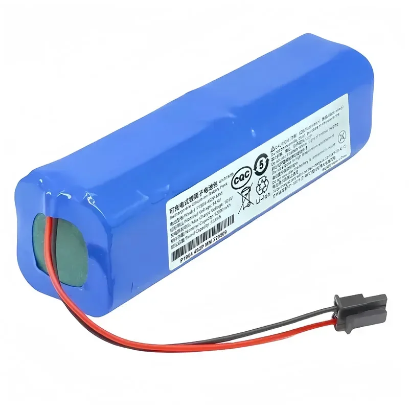 Eredeti írásmű 14.4V 12800mah 18650 Lítium Kicserélés Ketrecek számára eufy robovac Eszes Seprő Gépember X8 Hibrid Légür tisztább