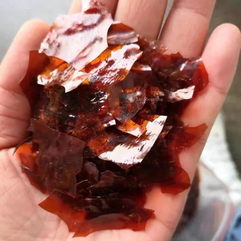 Grade A Shellac Slice Furniture Repair Material Brushing Agent Insulating Paint Plastic Film Packaging Transparent Shellac Sheet