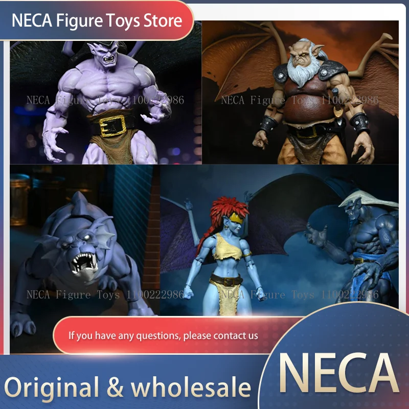 

In Stock Neca Gargoyles Bronx Demona Hudson Thailog Goliath Anime Action Figure Doll Collection Model Kid Toy Birthday Gifts