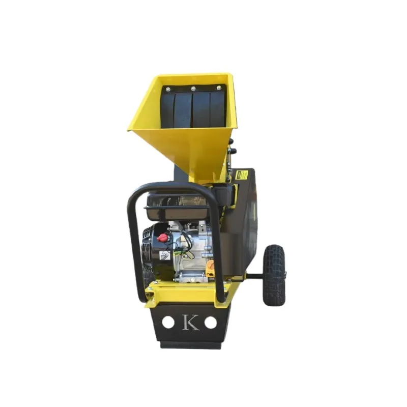 

【Best-Selling】China Factory Price With OEM 7hp Engine Tree Shredder Log Wood Crushe Mulcher Chipper Branch Wood Chipper Shredder