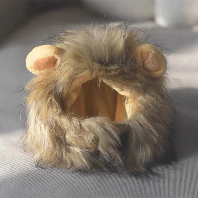 Cat Costumes Hats For Cats Dog Lion Mane Wig for  Pet Adjustable Washable Comfortable  Clothes Dress