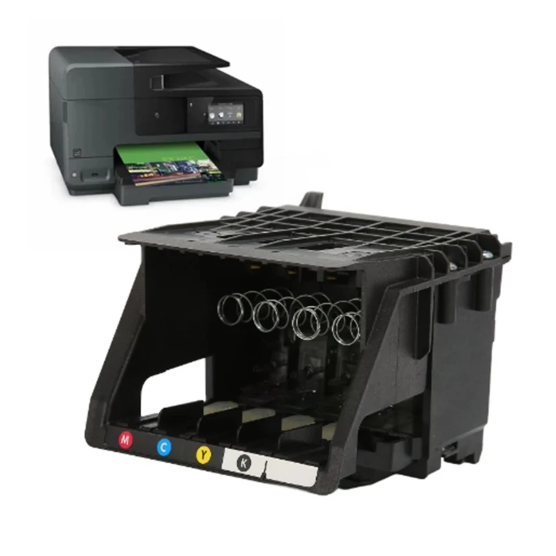 

950 951 Замена печатающей головки Установка печатающей головки для 8610 F19E