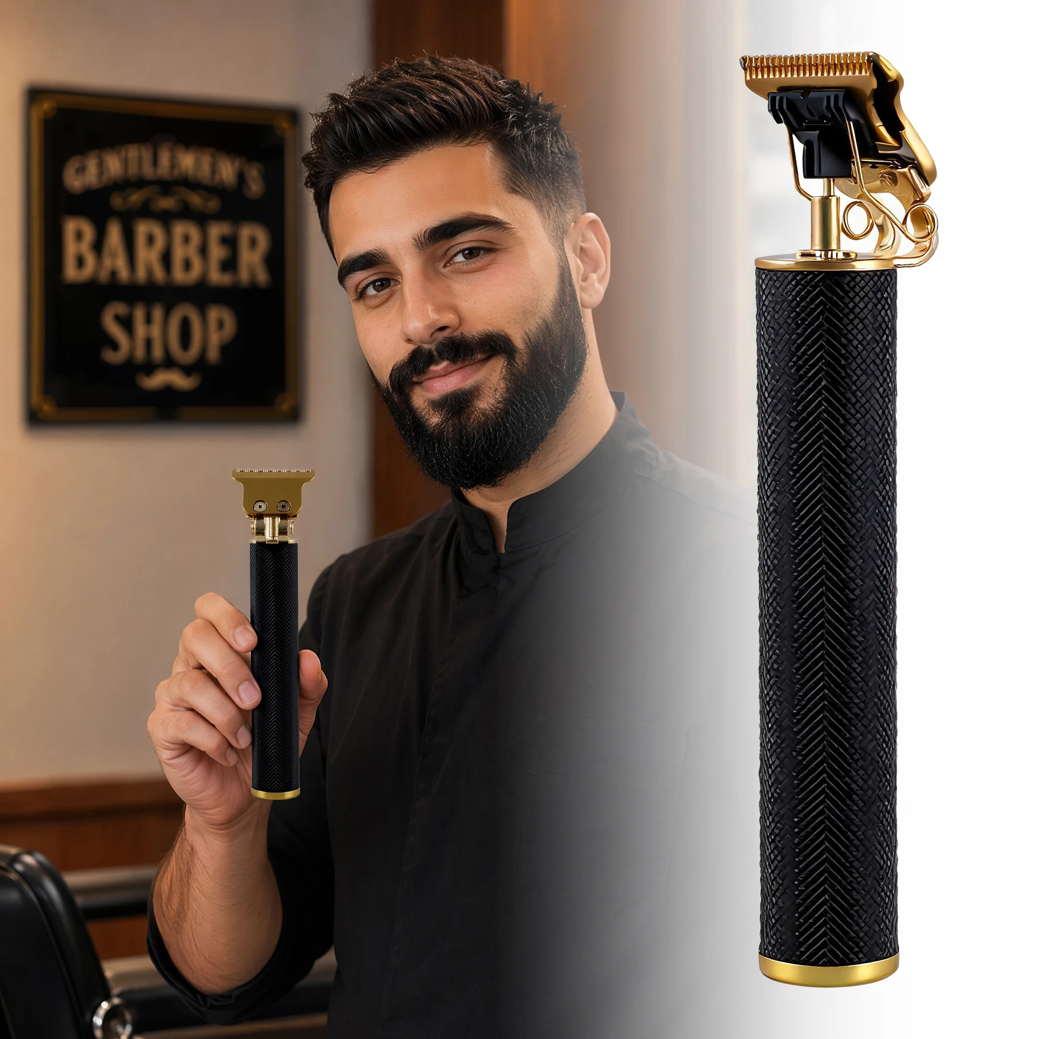 

OMUONE New Professional Electric Shaver for Men Razor for Men Mower Beard Trimmer Barber Shaving Machine T9 Hair Clipper