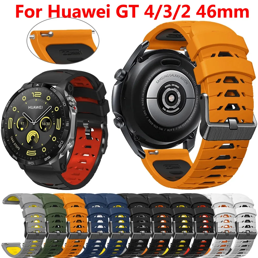 

22mm Smart Watch Band Straps for Huawei Watch GT 4 3 2 46mm Wristband for Huawei GT 4 3 2 46mm Watchband Bracelet