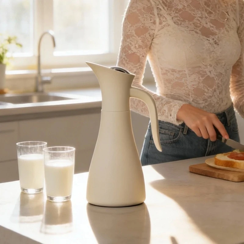 

Кофейник-термос из нержавеющей стали 304 с вакуумной изоляцией в форме лебедя – 1000 мл, элегантный кухонный декор с дизайном в виде птицы