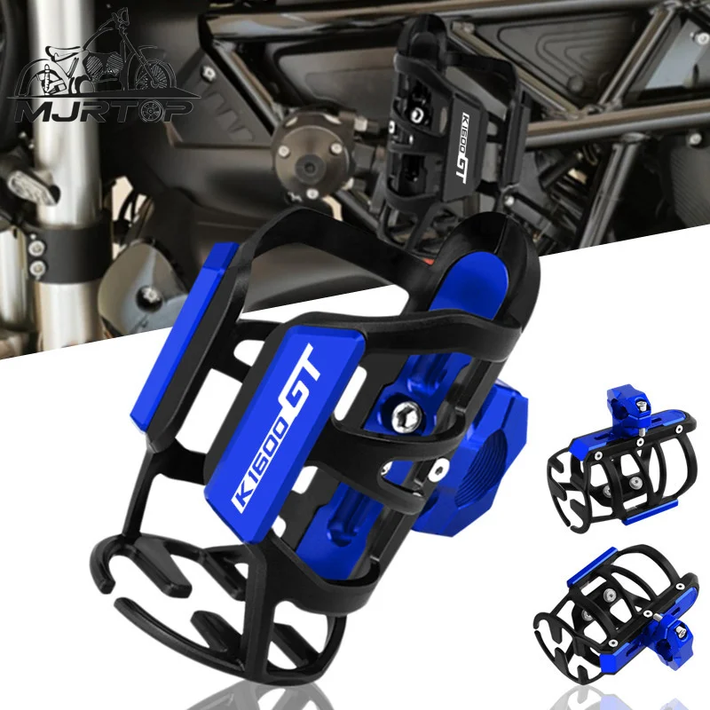 

For BMW K1600 K1600GT K 1600 1600GT Universal Motorbike Beverage Water Bottle Cages Drink Coffee Cup Holder Bracket Mounting
