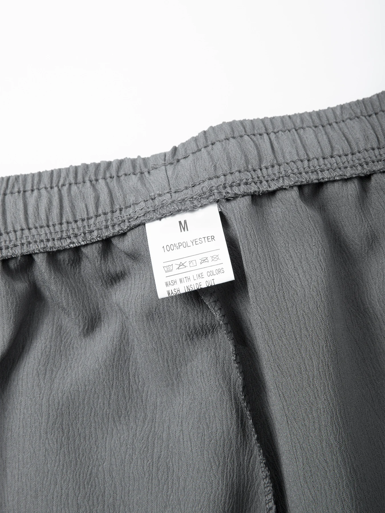 Männer Leichte Hosen Casual Einfarbig Jogginghose Gerade Kordelzug Atmungsaktive Baggy Loos Hosen Streetwear Hosen Männer – Detail 18