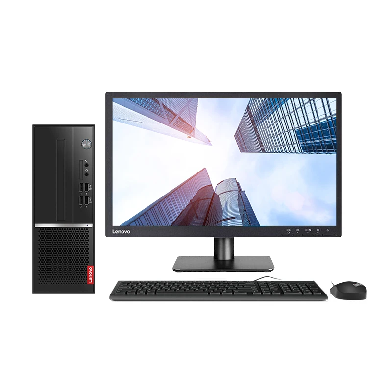 Thinkcentre k70 computador de mesa i5-10500/8g/128g + 1t/sem unidade óptica/2g display independente/win10 + 27 polegada monitor