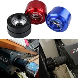 Buje de liberación rápida de aluminio para adaptador de simulador MOZA R21 R16 R9 R5, volante de juego de carreras, bola Simracing (6 + 4)