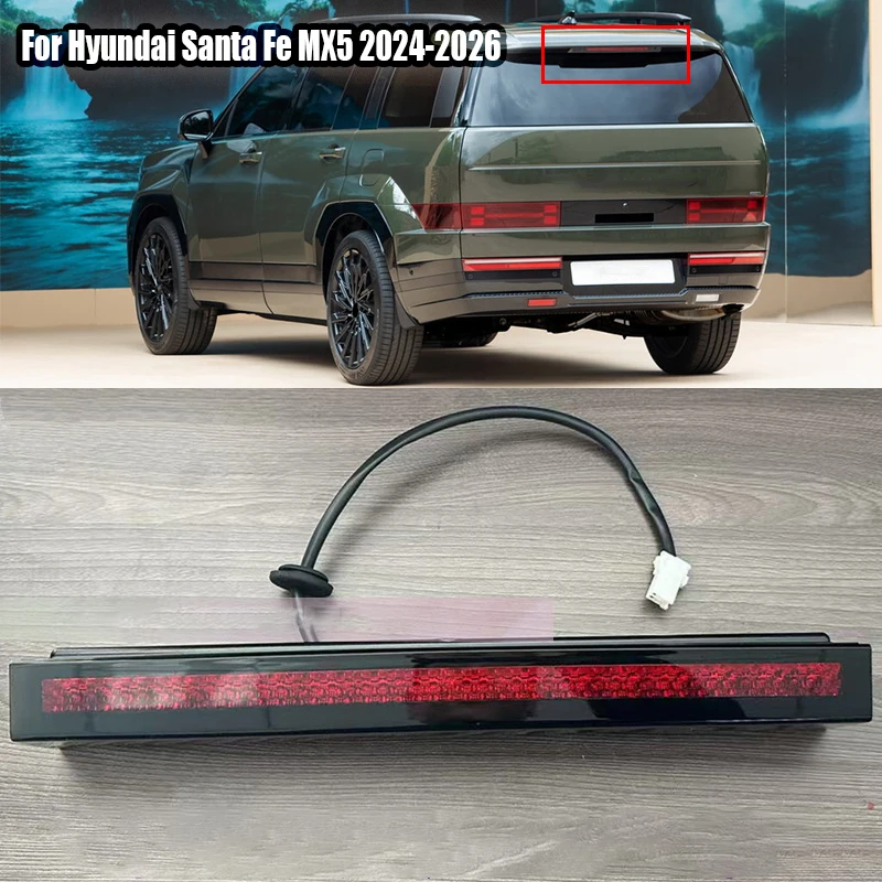 High mounted brake light assembly LED high mounted brake light assembly For Hyundai Santa Fe MX5 2024 2025 2026